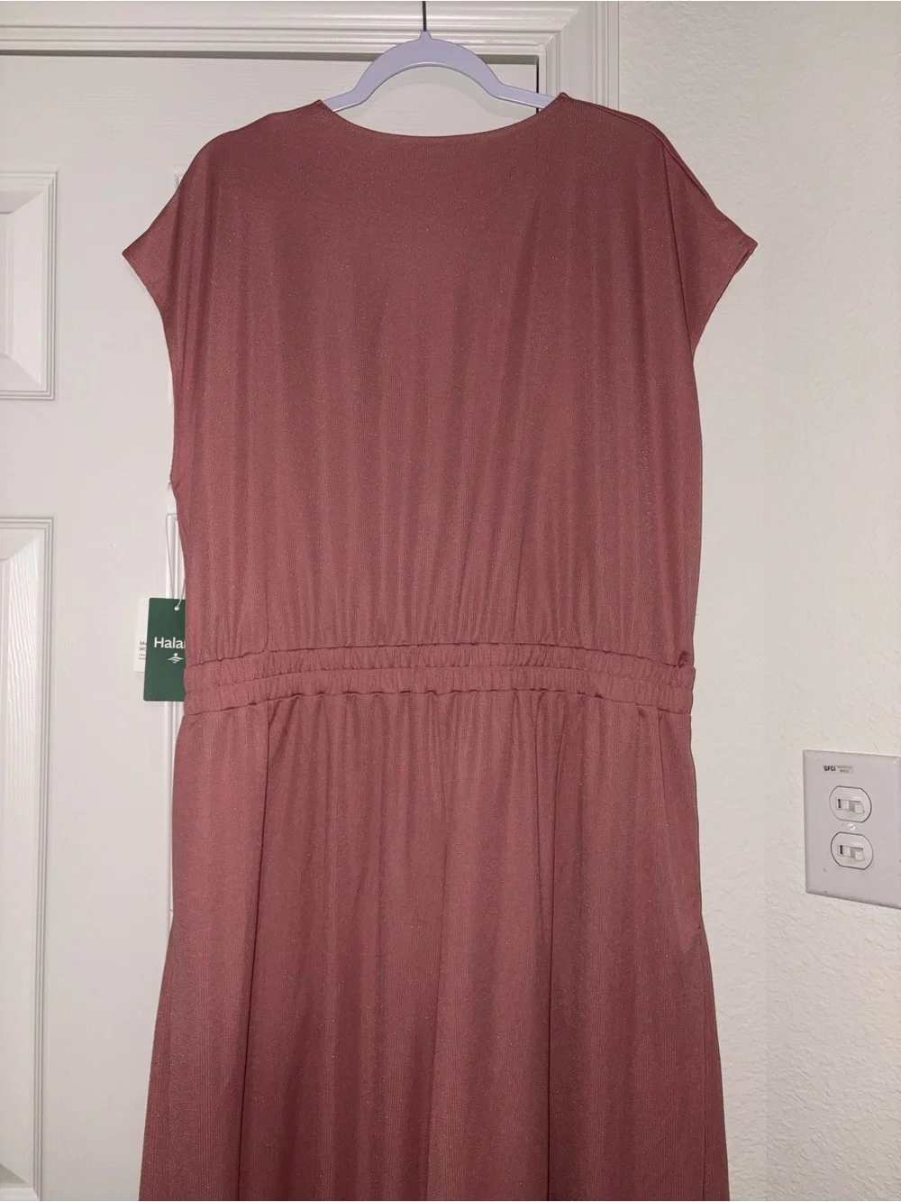NWT Halara Pink Wide Leg Jumpsuit